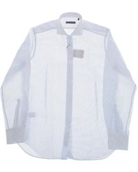 Corneliani - Striped Cotton Shirt - Lyst