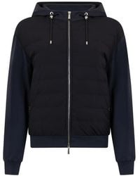 Moorer - Jack Met Gewatteerd Vlak En Rits - Lyst