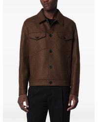 Harris Wharf London - Virgin-Wool Western Jacket - Lyst