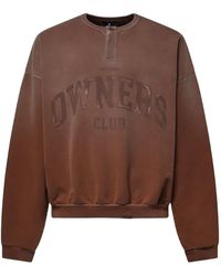 Represent - Owners Club Logo-Print Sweater - Lyst