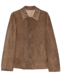 Salvatore Santoro - Single-Breasted Leather Jacket - Lyst