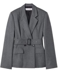 Lanvin - Belted Jacket - Lyst