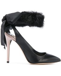 Mit Pumps Schwarz Pelzbesatz Mit Mit Pumps Schwarz Pumps Pelzbesatz kOPXuTwZi