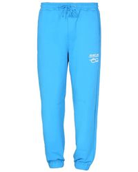Helmut Lang - Drawstring Cotton Track Pants - Lyst