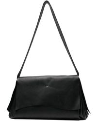 Werkstatt:münchen - 1.0 Cross-motif Leather Crossbody Bag - Lyst