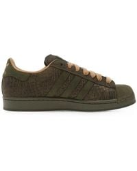 adidas - Superstar Ii Croc-Effect Sneakers - Lyst