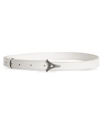 Manière De Voir - Leonie Eiffel Slim Leather Belt - Lyst