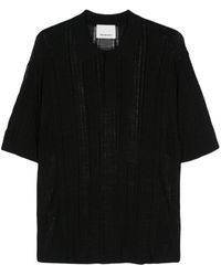 Isabel Marant - Dickens Open-knit Polo Shirt - Lyst