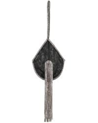 FROLOV - Crystal-Embellished Teardrop Clutch - Lyst