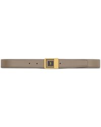 Saint Laurent - La 66 Buckle Belt - Lyst