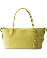Prada - Grand Sac À Main Ouvert En Cuir - Lyst