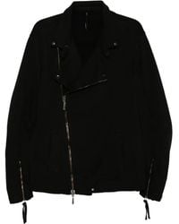 Masnada - Cotton Biker Jacket - Lyst