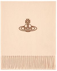 Vivienne Westwood - Embroidered Orb Long Scarf - Lyst