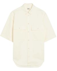 Tod's - Button-Down Collar Short-Sleeve Shirt - Lyst