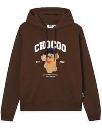 Chocoolate - Bear-Print Hoodie - Lyst