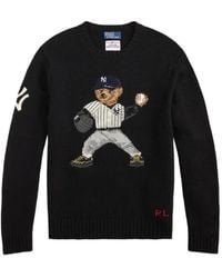 Polo Ralph Lauren - X New York Yankees Polo Bear Wool Sweater - Lyst