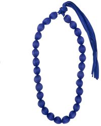 Pleats Please Issey Miyake - "shibori" Necklace Accessories - Lyst