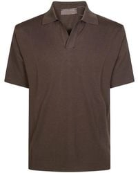 FILIPPO DE LAURENTIIS - V-Neck Short-Sleeve T-Shirt - Lyst