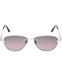 Tom Ford - Browline Sunglasses - Lyst