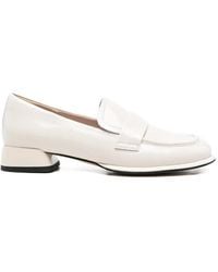 SERGIO MORETTI FIRENZE - Patent-Finish Loafers - Lyst