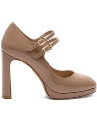 Stuart Weitzman - Babette Mary Jane Platform Double-Strap Sandals - Lyst