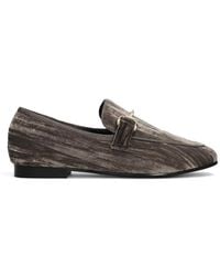 Bibi Lou - Ashe Horsebit-Detail Velvet Loafers - Lyst