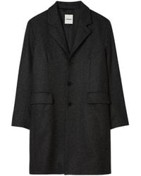 Sandro - Abrigo Con Tres Botones - Lyst