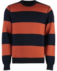 Paul & Shark - Striped Wool Sweater - Lyst