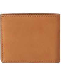 Brunello Cucinelli - Nubuck Bi-Fold Wallet - Lyst