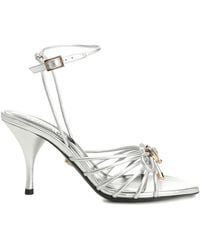 Versace - Leather Sandal - Lyst