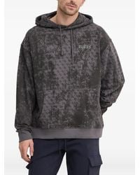 Guess - Hoodie Mit Logo-Print - Lyst