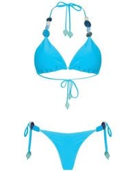 Amir Slama - Bikini À Détails De Perles - Lyst