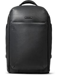 Piquadro - Logo-Plaque Backpack - Lyst