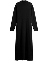 Woolrich - Robe Mi-Longue À Col V - Lyst