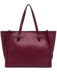 Gianni Chiarini - Large Marcella Grained Leather Shoulder Bag - Lyst
