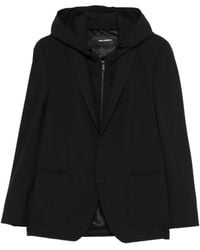 KARL LAGERFELD - Hooded Blazer - Lyst