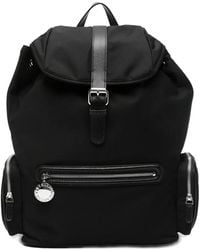 Stella McCartney - Dartmoor Drawstring Flap Backpack - Lyst