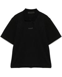 Fear Of God - Piqué Cropped Polo Top - Lyst