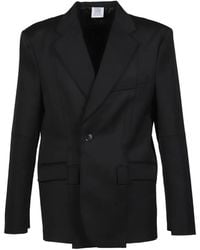 Vetements - Cut-Up Tailored Jacket - Lyst