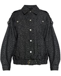 IRO - Medley Belted Oversized Jacket - Lyst