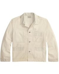 RRL - Corduroy-Trim Selvedge Jacket - Lyst