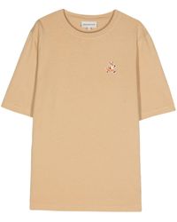Maison Kitsuné - Speedy Fox Cotton T-shirt - Lyst