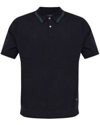 Paul Smith - Merino-Wool Polo Shirt - Lyst