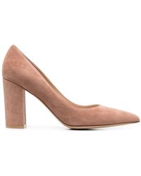 Gianvito Rossi - Piper 85mm Pointed-toe Pumps - Lyst