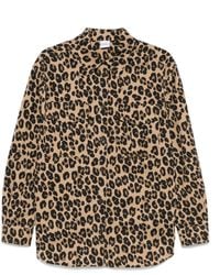 Aspesi - Hemd mit Leoparden-Print - Lyst