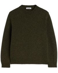 Jil Sander - Crew-Neck Wool Sweater - Lyst