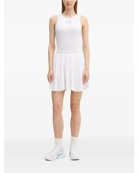EA7 - Geplooide Mini-Jurk - Lyst
