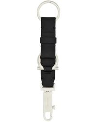 Ferragamo - Gancini Leather Keyring - Lyst