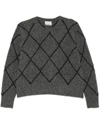 Pennyblack - Argyle-Pullover Mit Pailletten - Lyst