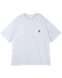 Sacai - Xcarhartt Wip Pocket-Chest T-Shirt - Lyst